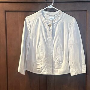 LOFT Women's Light Beige Blazer